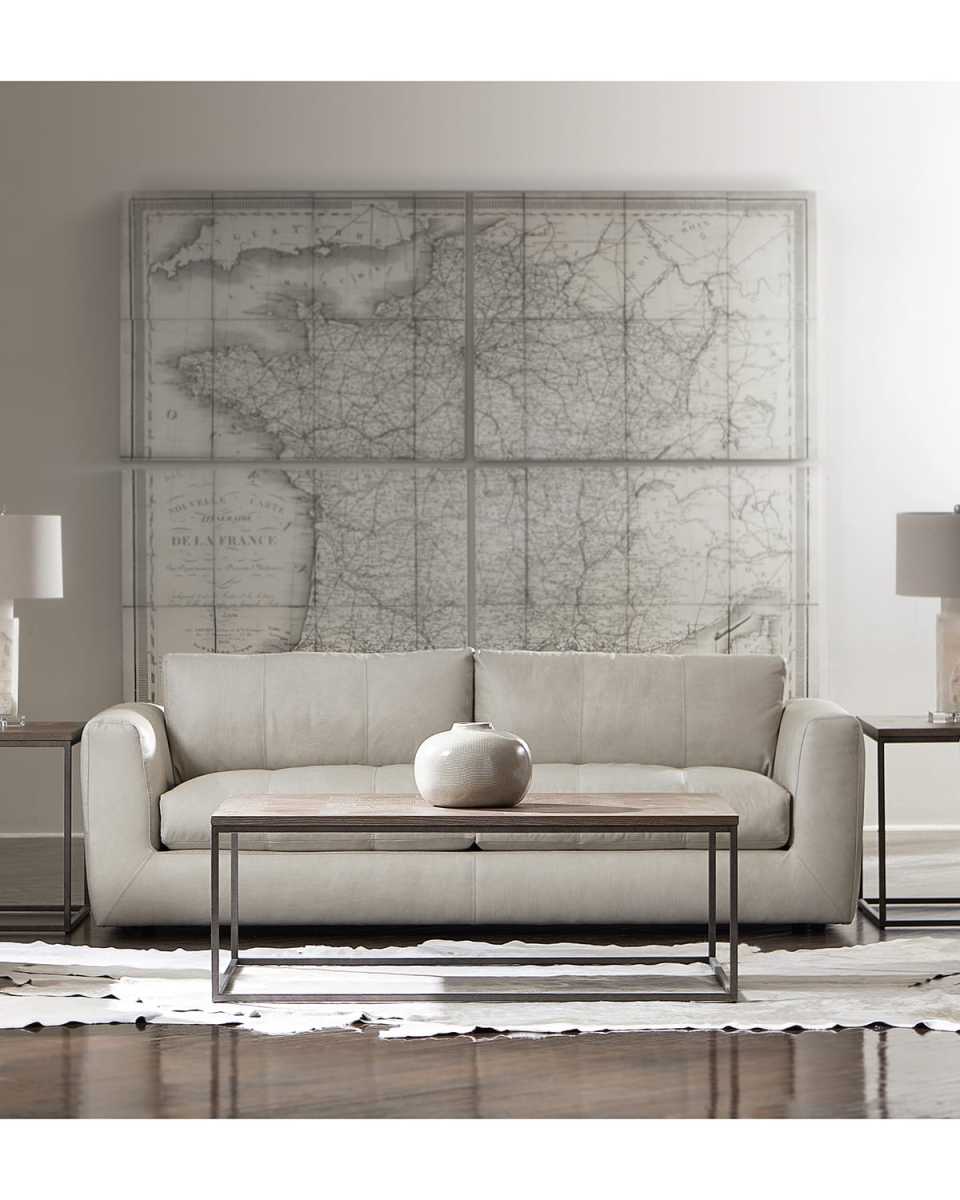Remi Leather Sofa, 94"
